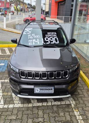 JEEP COMPASS 1.3 T270 TURBO FLEX LONGITUDE AT6